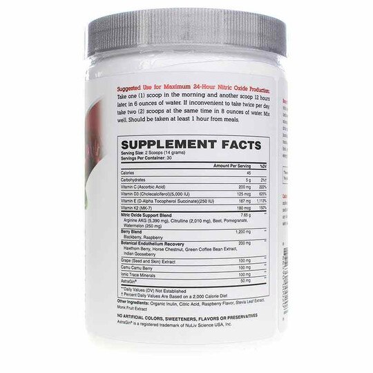 Ultimate Nitric Oxide Nutrition, Bionox